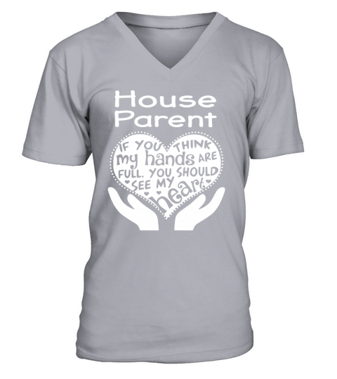 House Parent FFull Hand V-Neck T-shirt