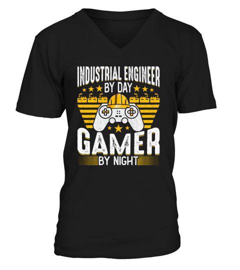 Industrial Engineer Funny Industrial Engineering V-Neck T-shirt