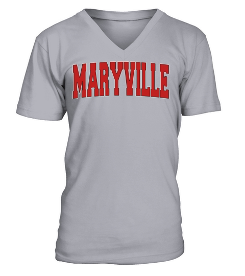 Maryville Mo Missouri Varsity Style Usa Vintage Sp V-Neck T-shirt