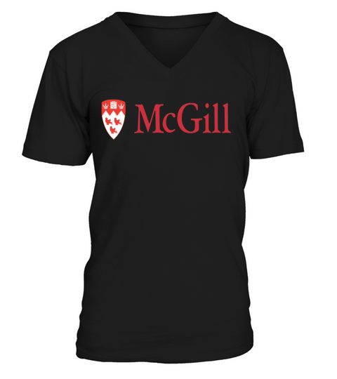 McGill University V-Neck T-shirt
