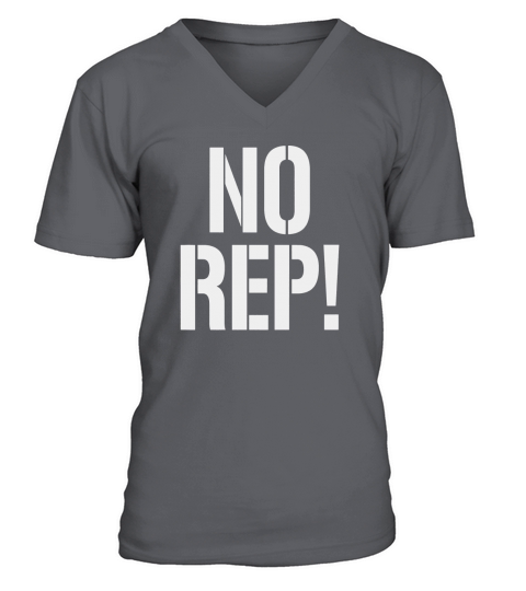 No Rep V-Neck T-shirt