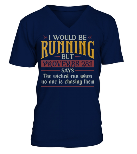 Running Runner Half Marathon V-Neck T-shirt