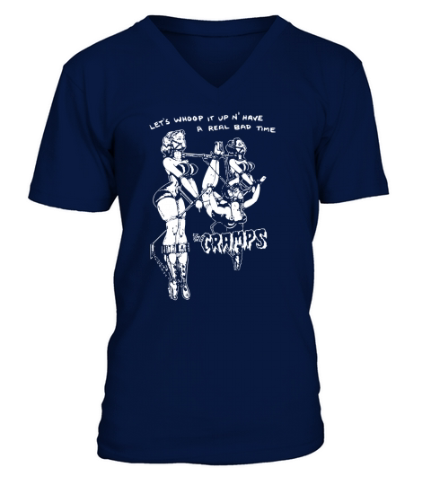 The Cramps, Real Bad Time V-Neck T-shirt