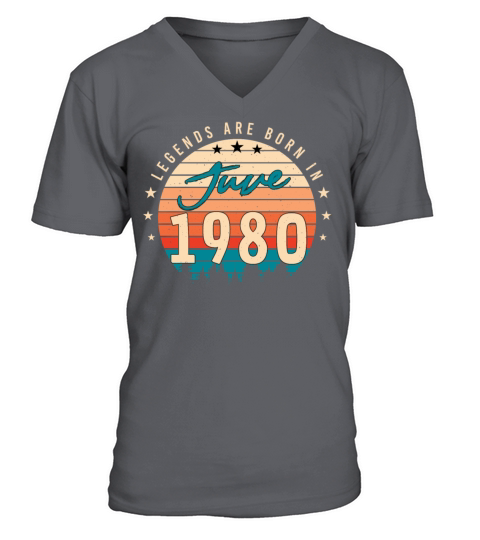 Vintage 1980 June V-Neck T-shirt