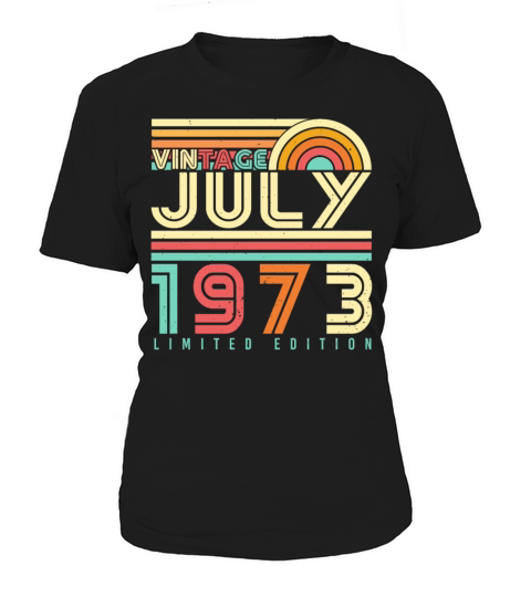 1973 In July Vintage Women's T-Shirt