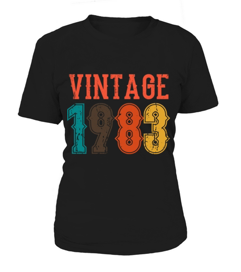 1983 Born Birthday Dad Vintage 1983 Women's T-Shirt