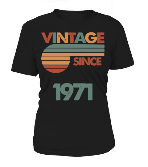 51th Vintage Birthday 1971 Women's T-Shirt