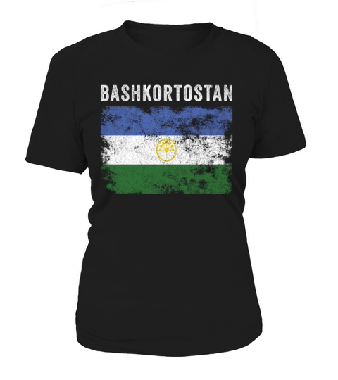 Bashkortostan Flag Vintage Bashkir Flag Women's T-Shirt