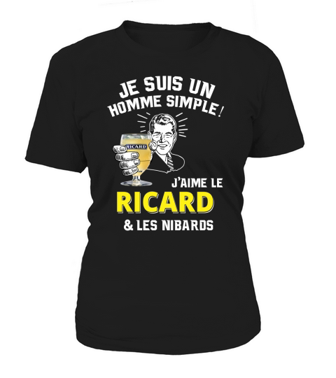 custom je suis un homme simple ricard Women's T-Shirt