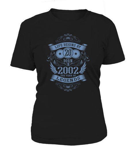 Funny sayings for the 20th birthday born in 2002 Women's T-Shirt