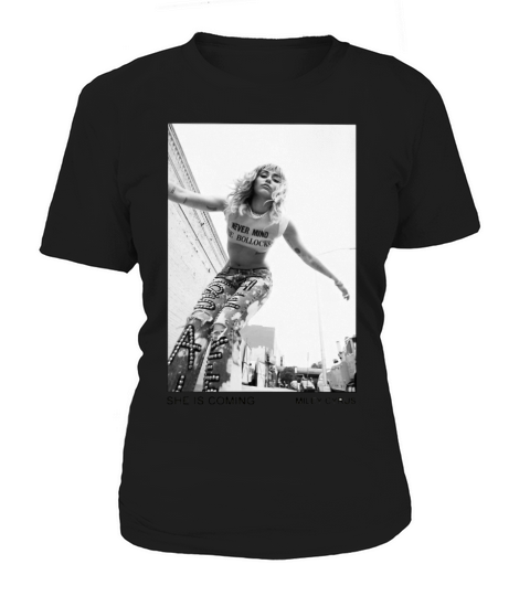 Miley Cyrus She Is Coming Pop Music Women's T-Shirt