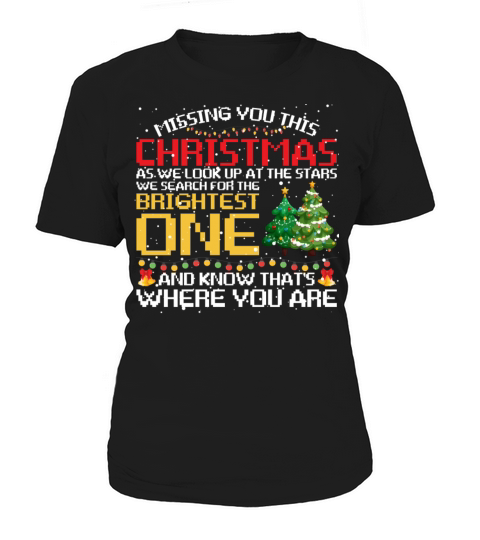Missing You This Christmas Like Searching Women's T-Shirt