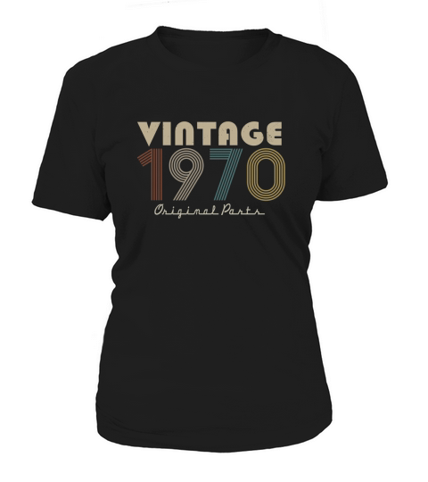 Retro Vintage 1970 Original Parts 49Th Birthday Women's T-Shirt