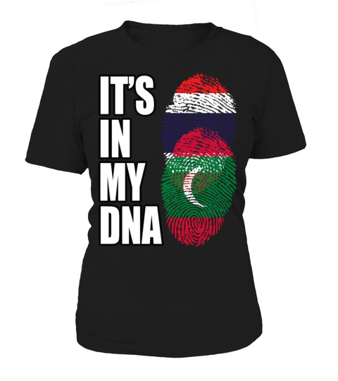Thai And Maldivian Vintage Heritage DNA Flag Women's T-Shirt