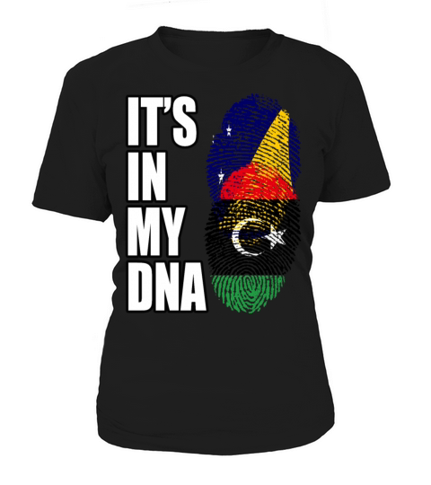 Tokelauan And Libyan Mix Heritage DNA Flag Women's T-Shirt
