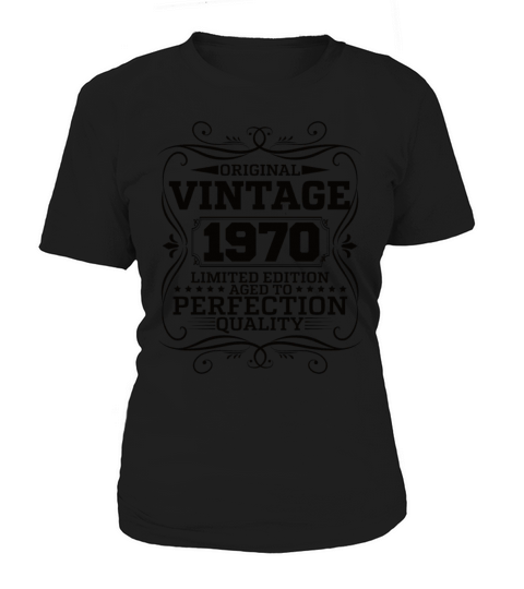 Vintage 1970 Original Limited Edition Women's T-Shirt