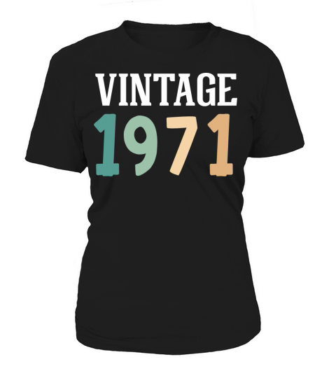 Vintage 1971 51st Birthday Women's T-Shirt