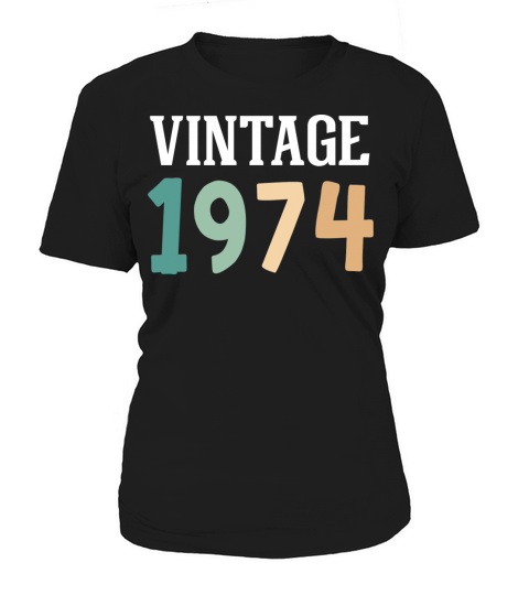 Vintage 1974 48th Birthday Women's T-Shirt