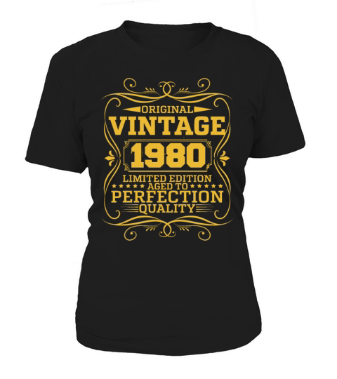 Vintage 1980 Original Limited Edition Women's T-Shirt