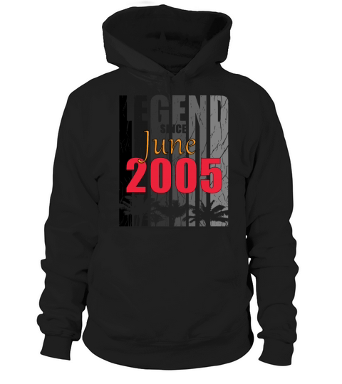 2005 vintage born in June gift Hoodie Unisex
