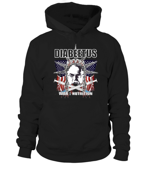 DIABEETUS  WAR WITH NUTRITION Hoodie Unisex