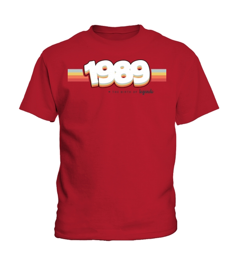 1989 the birth of legends Kids T-Shirt
