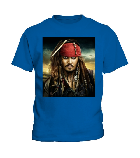 Captian Jack Sparrow Mug T-Shirt Kids T-Shirt
