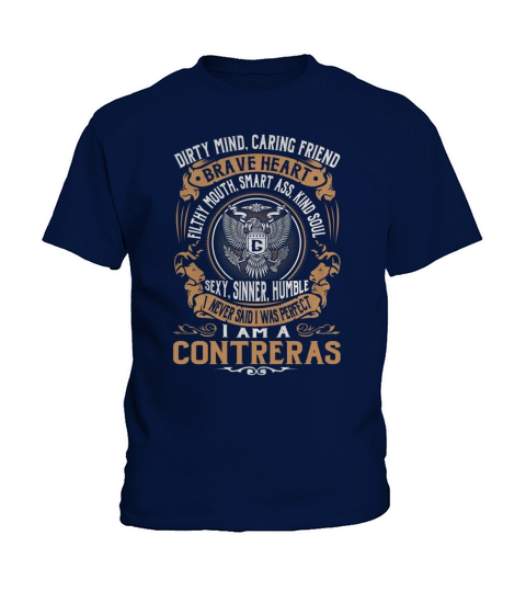 CONTRERAS Last Name, Surname Tshirt Kids T-Shirt
