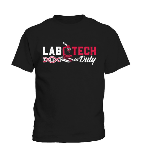 Lab Tech On Duty Laboratory Technician Science Kids T-Shirt