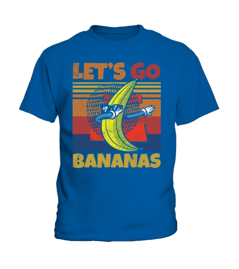 Retro Lets Bananas Funny Dab Banana Kids T-Shirt