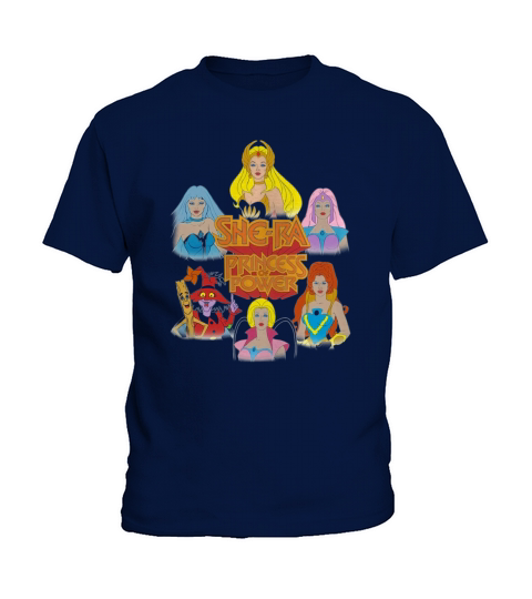 She-Ra Princess of Power-Girls of The Great Rebellion-Color shirt Kids T-Shirt