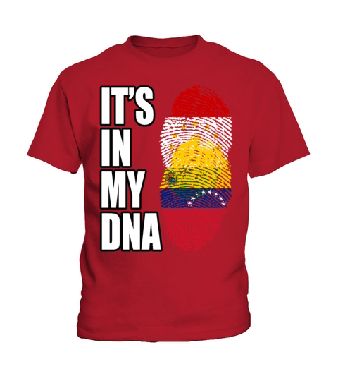Tajikistani And Venezuelan Vintage Heritage DNA Fl Kids T-Shirt