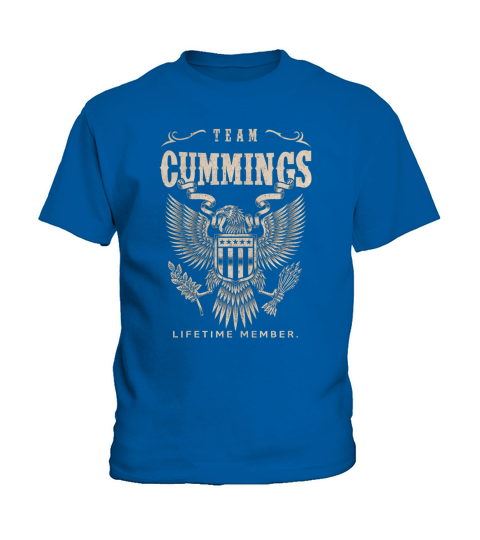 Team CUMMINGS Lifetime Member Kids T-Shirt