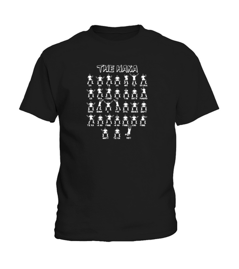 The Haka New Zealand All Blacks Kids T-Shirt