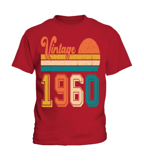 Vintage 1960 birthday gift Kids T-Shirt