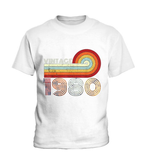 Vintage 1980 Kids T-Shirt
