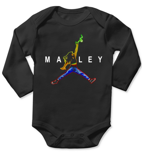 Air Marley Bob Marley Long Sleeve Baby One-Piece