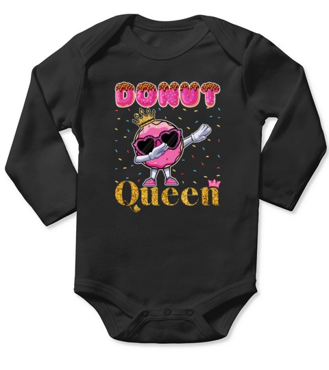 Dab Dance Style Doughnut Donut Lover - Dabbing Long Sleeve Baby One-Piece