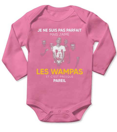 Les Wampas Long Sleeve Baby One-Piece