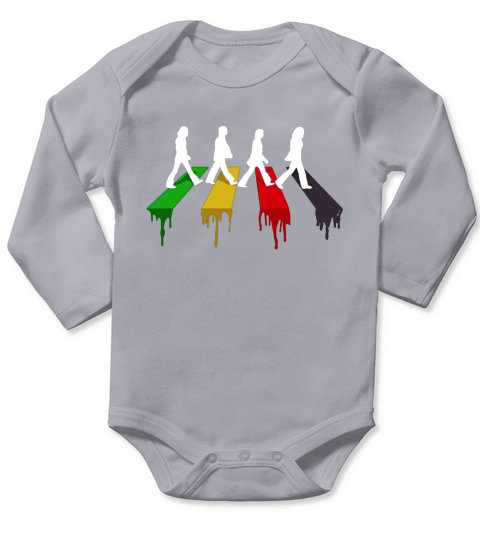 rasta beatles T-Shirt Long Sleeve Baby One-Piece