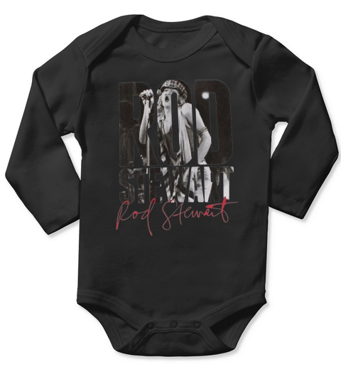 Rod Stewart Long Sleeve Baby One-Piece