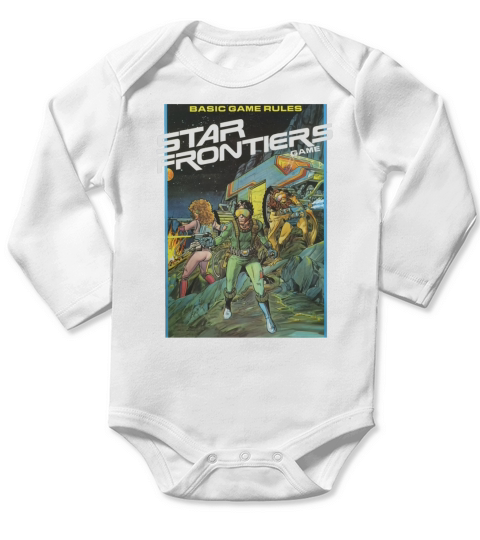 Star Frontiers Long Sleeve Baby One-Piece