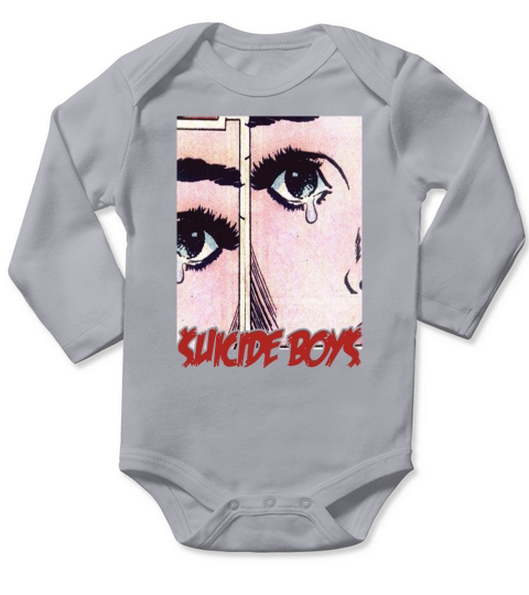 Suicide boys Long Sleeve Baby One-Piece