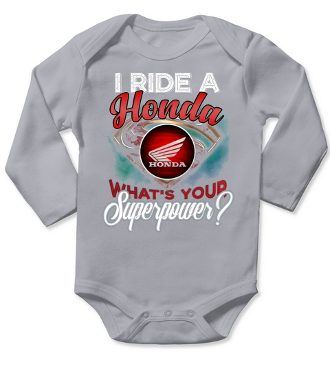 SUPERPOWER HONDA MOTOR Long Sleeve Baby One-Piece