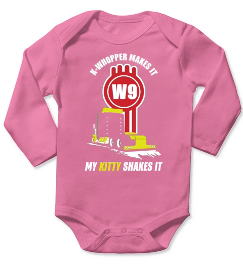 TRUCK DRIVER K WHOPPER MAKES IT Tshirts Long Sleeve Baby One-Piece