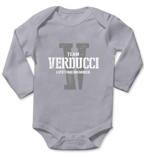 VERDUCCI Lifetime Member Long Sleeve Baby One-Piece