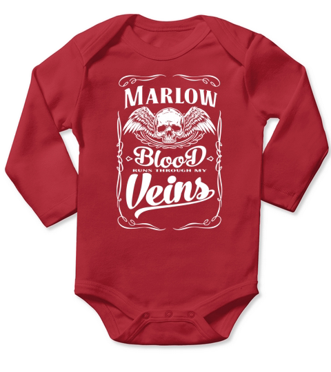 Vintage Tshirt for Marlow Long Sleeve Baby One-Piece