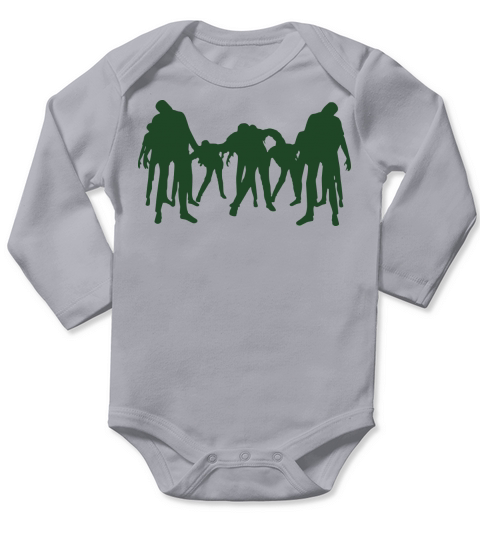 Zombies Long Sleeve Baby One-Piece