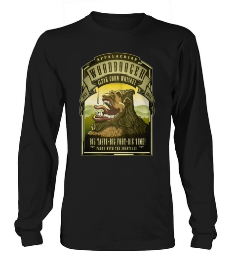 Appalachian Woodbooger Clear Corn Whiskey 1 Long sleeved Unisex