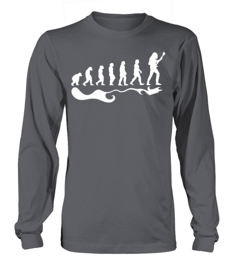 Guitar player evolution Long sleeved Unisex